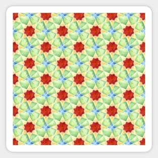 Islamic geometric pattern #8 Sticker